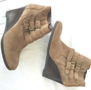 Tan Booties